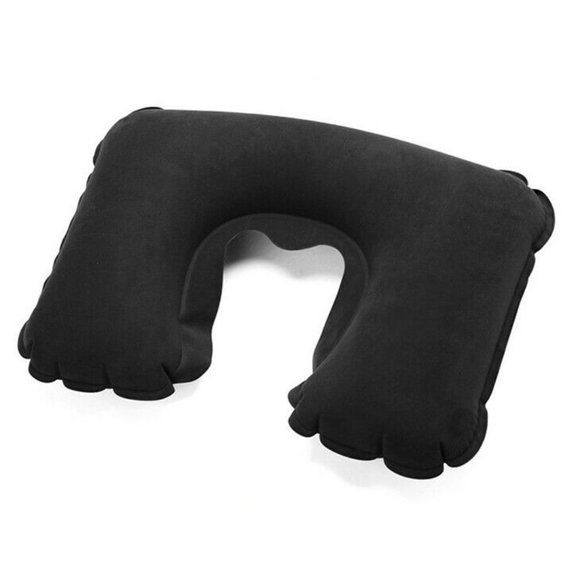 Inflatable Neck Pillow for Traveling, Portable Head and Neck Support Pillows, Su - Picture 9 of 16
